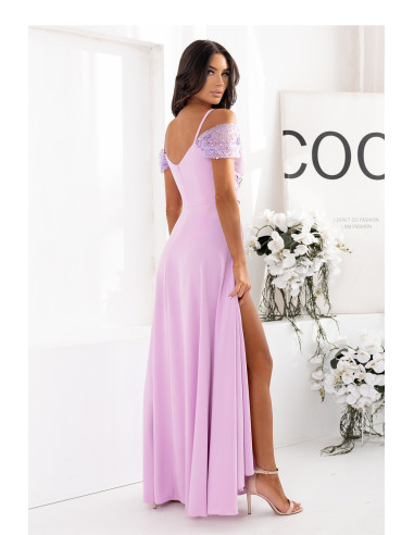 Robe longue Élégante en Coton