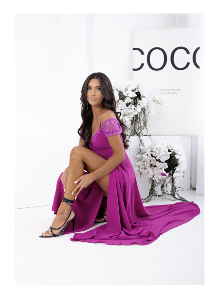 Robe longue Élégante en Coton