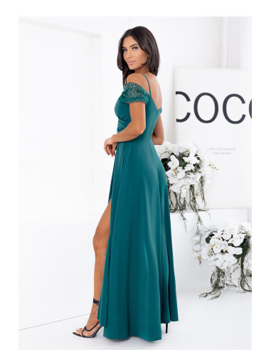 Robe longue Élégante en Coton