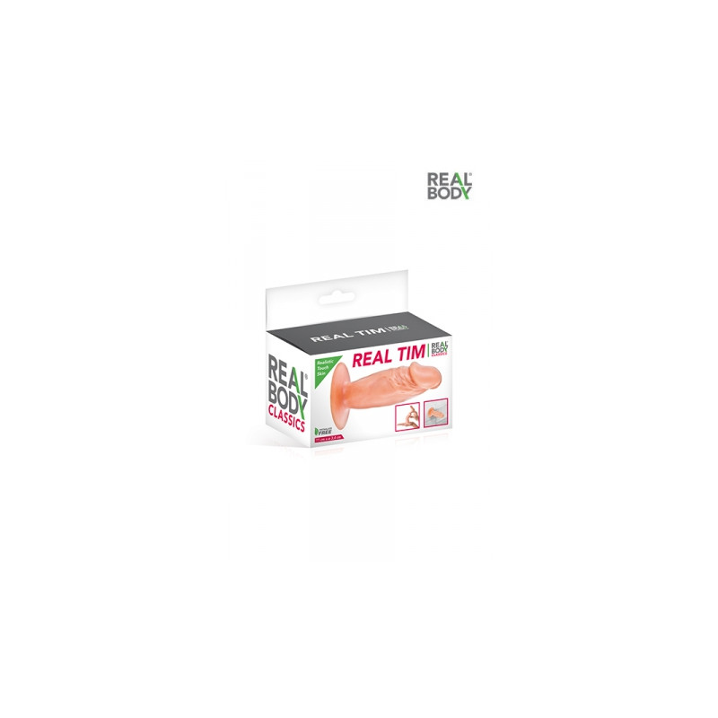 Plug anal réaliste 11 cm - Real Tim