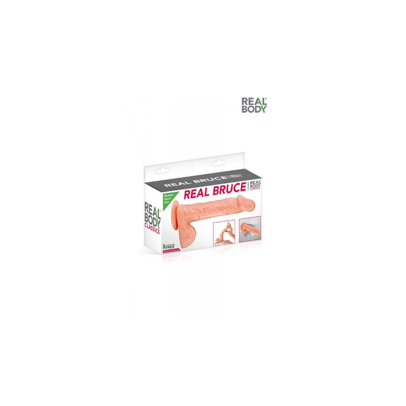 Gode réaliste 23 cm - Real Bruce