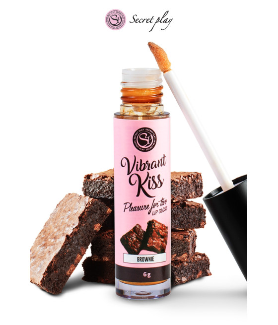 Brillant à lèvres stimulant - brownie