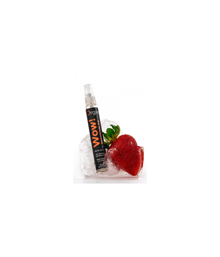 Spray buccal excitant Wow menthol fraise glaçé