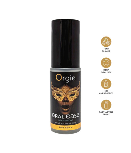 Spray gorge profonde Oral Ease - Orgie