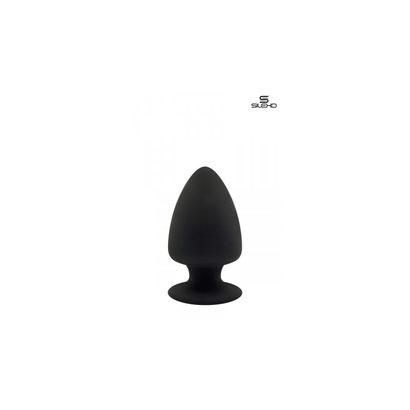 Plug anal The Original Model 1 noir 8 cm - SilexD