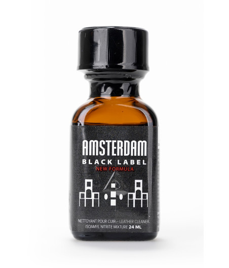 Poppers Amsterdam Black  label 24ml