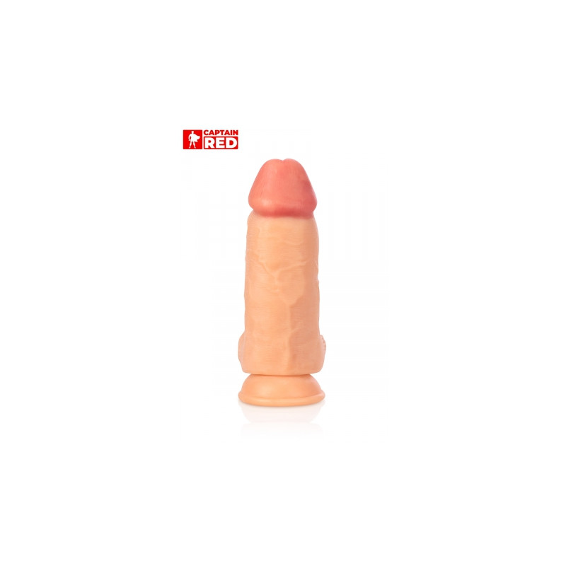 Gode XXL Colossus 26 x 7,5 cm - Captain Red