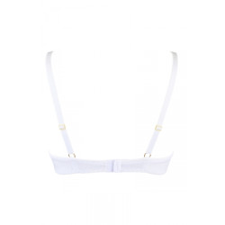Soutien-gorge seins nus blanc V-9791 - Axami