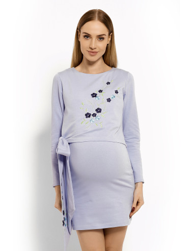 Robe de grossesse Florale en Broderie