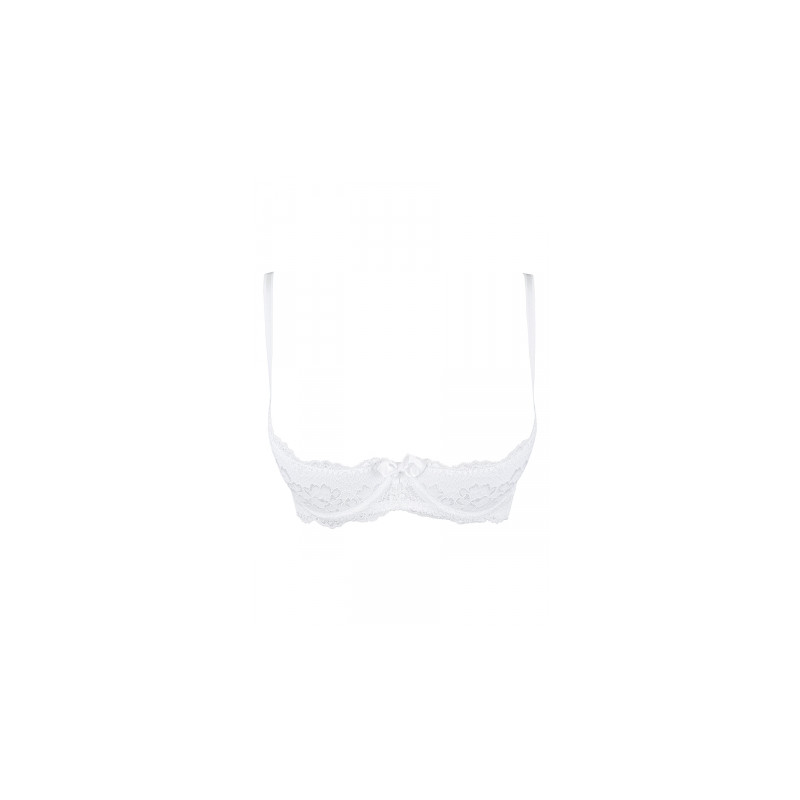 Soutien-gorge ouvert blanc V-9821 - Axami