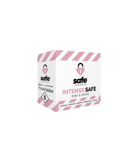 5 préservatifs Safe Intense