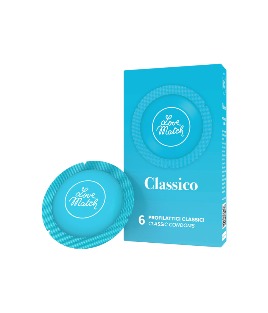 6 Préservatifs classiques Love Match
