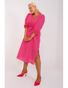 Plus size Robe en Broderie 2