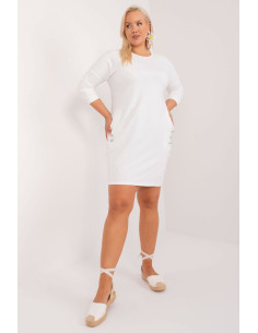 Plus size Robe Classique en Coton