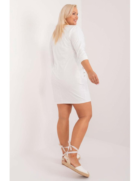 Plus size Robe Classique en Coton
