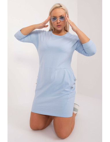 Plus size Robe Classique en Coton