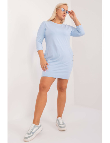 Plus size Robe Classique en Coton