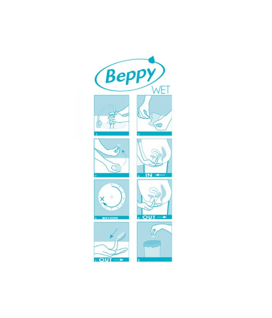 Boite 8 tampons Beppy WET