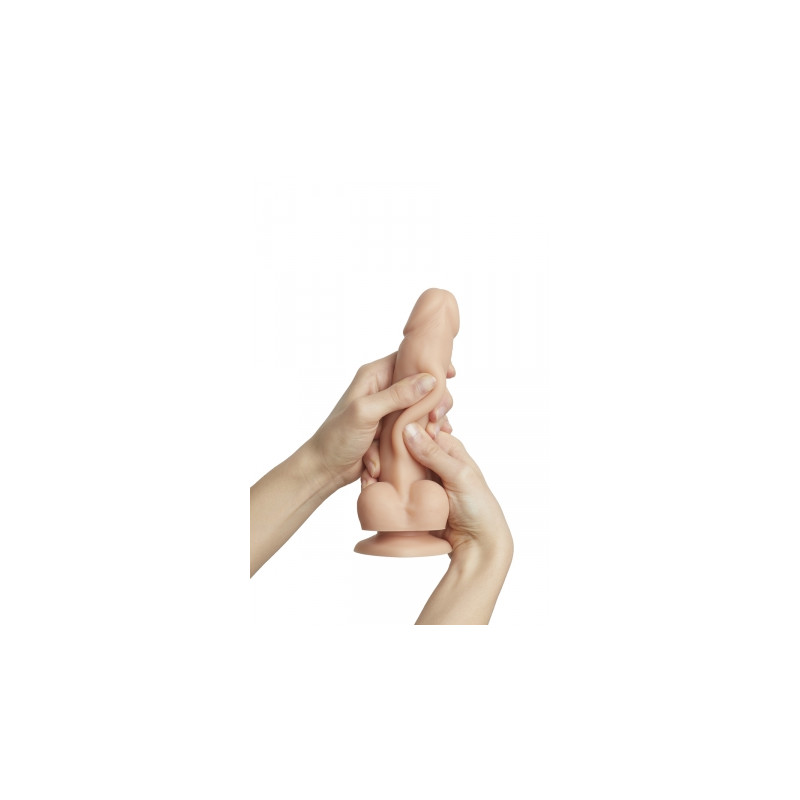 Gode double densité sliding skin XXL - Strap On Me