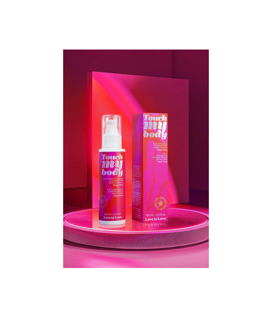 Fluide massage & lubrifiant - ylang-ylang