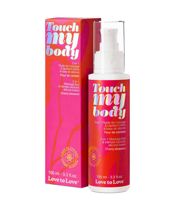 Fluide massage & lubrifiant - cerisier