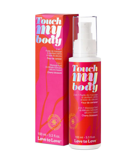 Fluide massage & lubrifiant - cerisier