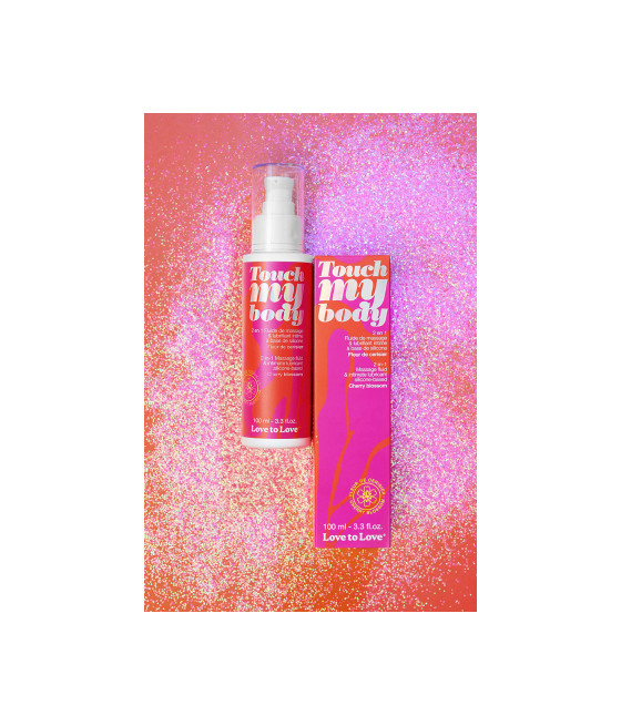 Fluide massage & lubrifiant - cerisier