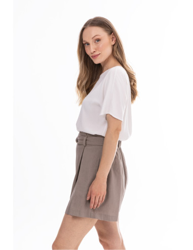 Short Élégant en Coton