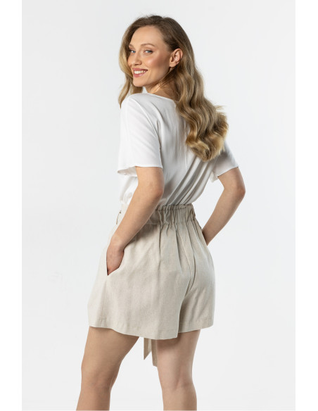 Short Élégant en Coton