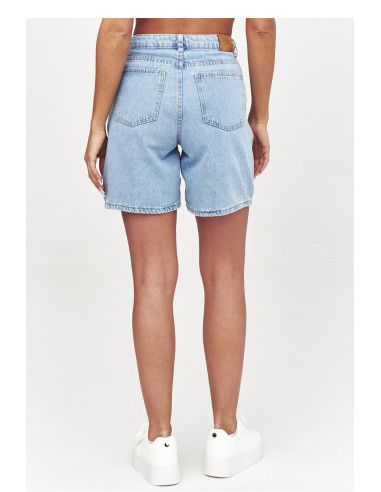 Shorts en jean Classique en Coton Bleue