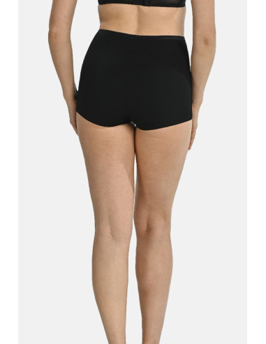 Short Élégant en Coton Noir
