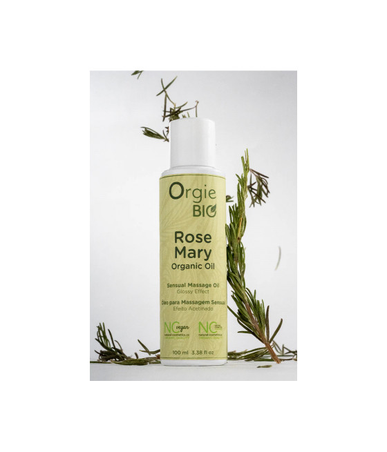 Huile de massage Bio au Romarin - Orgie Huile de massage Bio au Romarin - Orgie