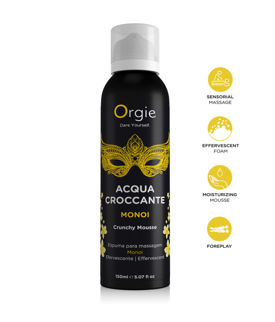 Mousse de massage effervescente Monoi 150ml