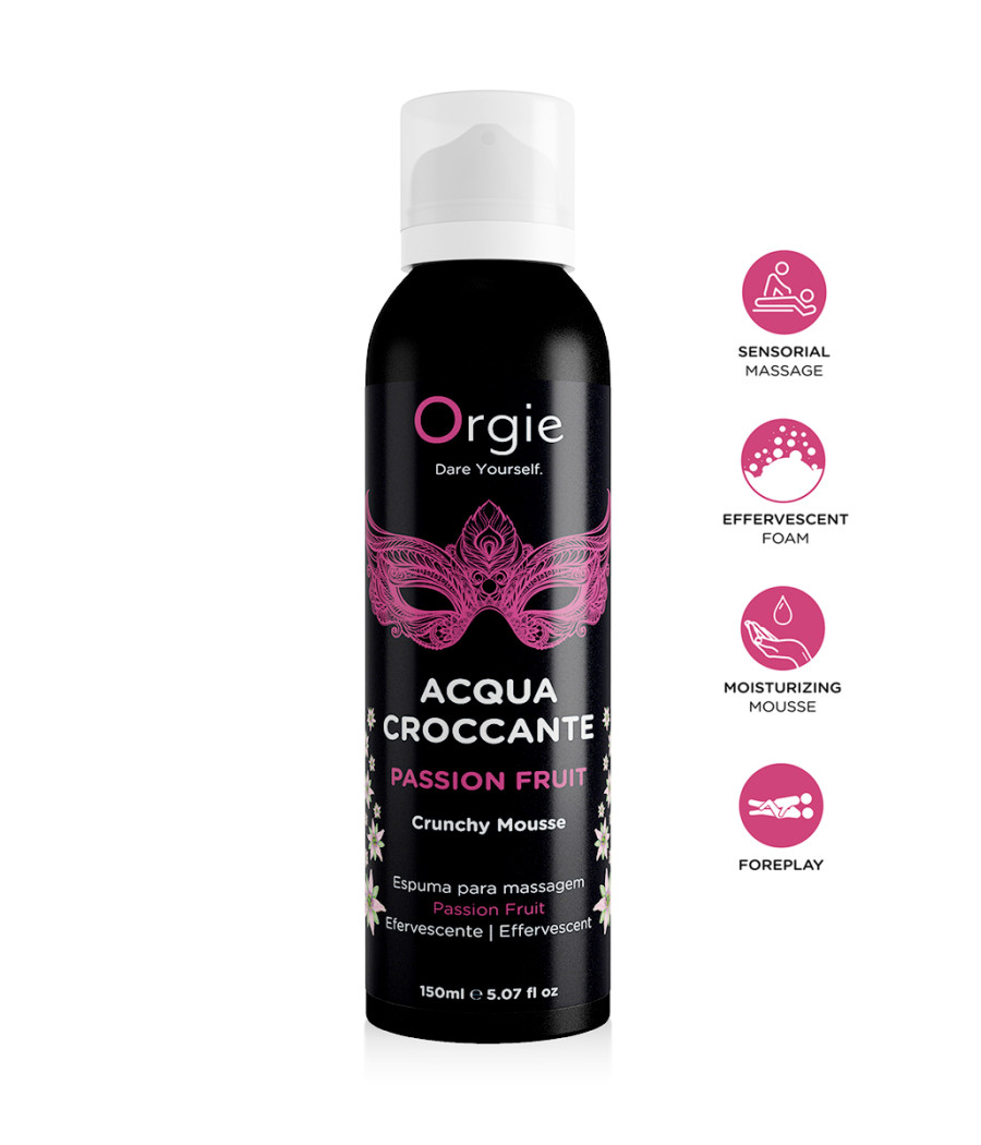 Mousse de massage effervescente Fruit de la Passion Mousse de massage effervescente Fruit de la Passion