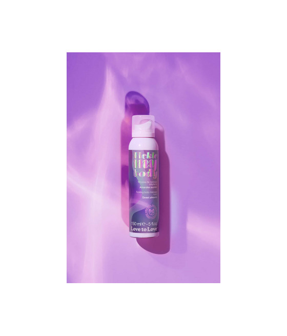 Mousse massage crépitante - Amande sucrée