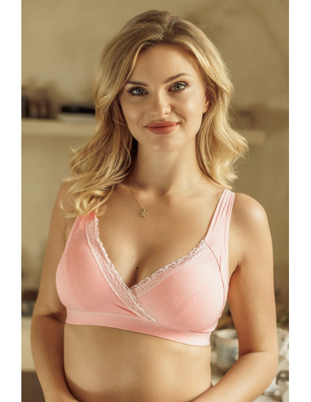 Soutien-gorge allaitement Élégant en Coton