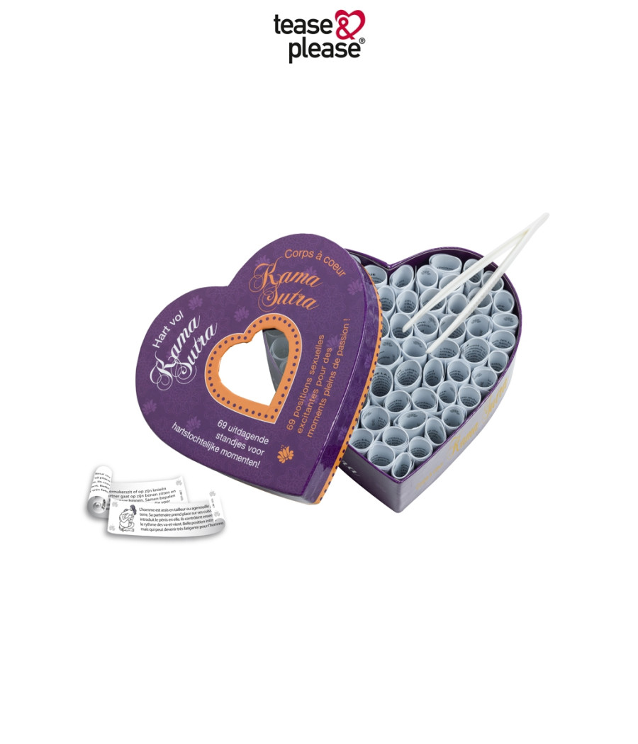 Jeu corps à coeur Kama-Sutra Jeu corps à coeur Kama-Sutra