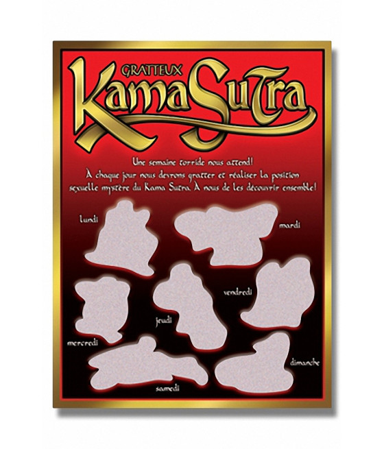 Carte à gratter Kama Sutra