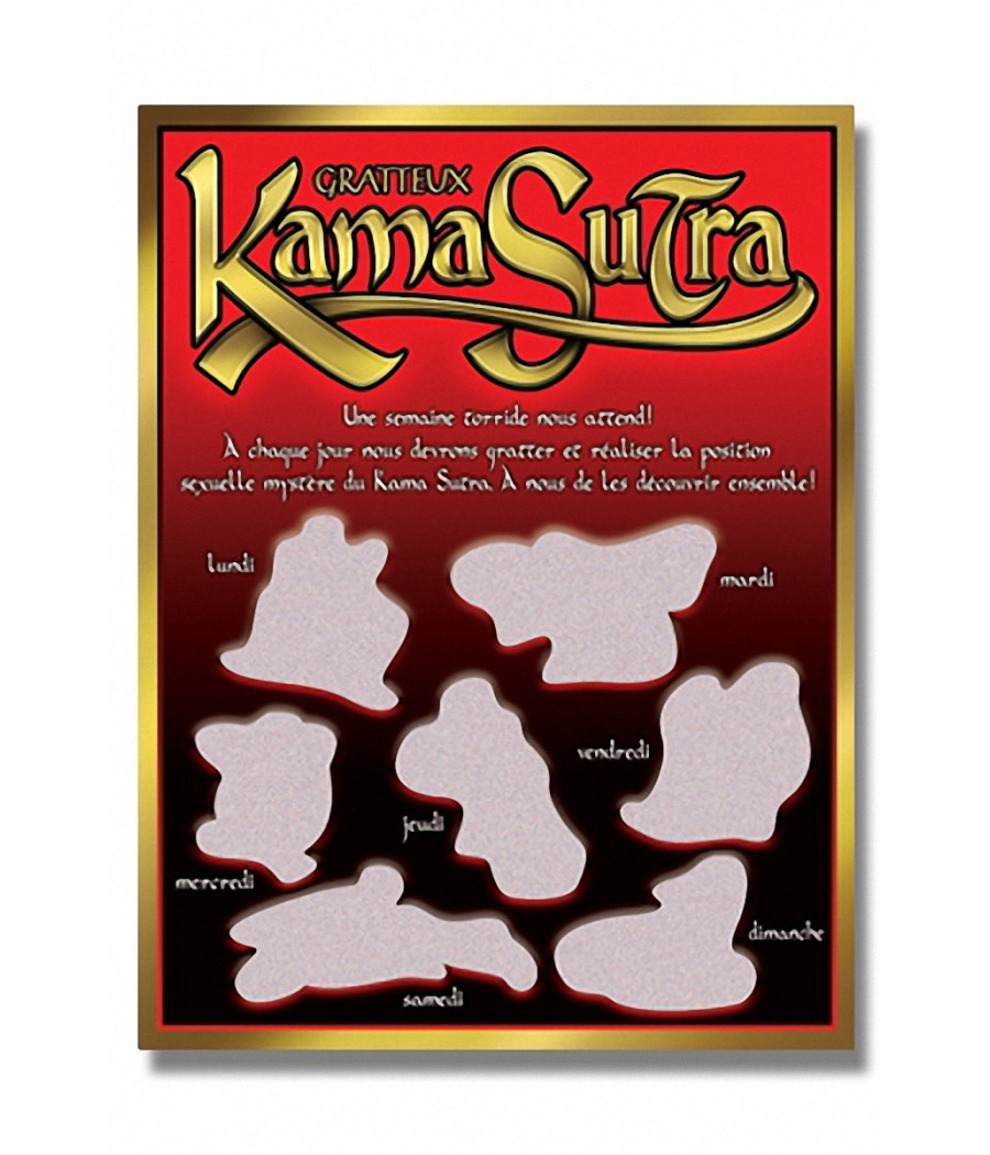 Carte à gratter Kama Sutra Carte à gratter Kama Sutra