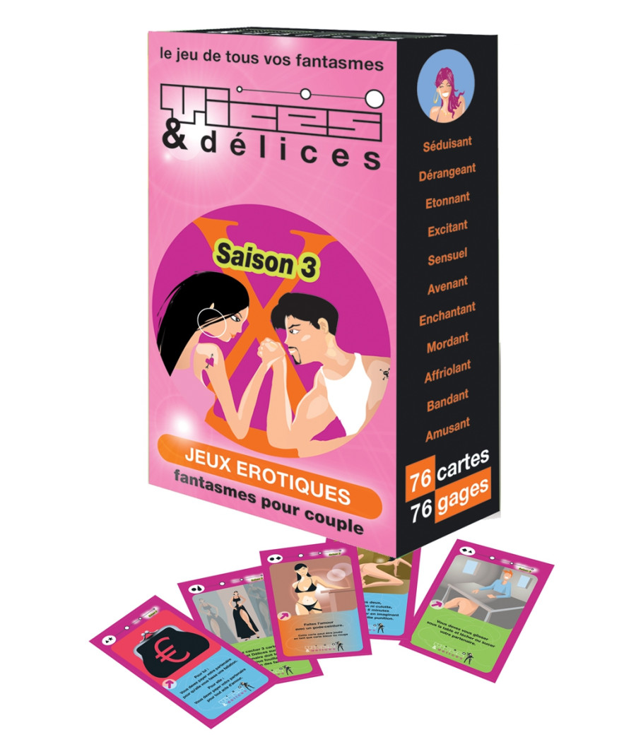 Jeu érotique Vices et Délices - saison 3 Jeu érotique Vices et Délices - saison 3
