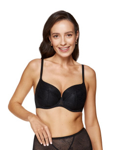 Soutien-Gorge Rembourré Élégant en Dentelle