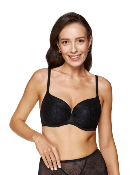 Soutien-Gorge Rembourré Élégant en Dentelle