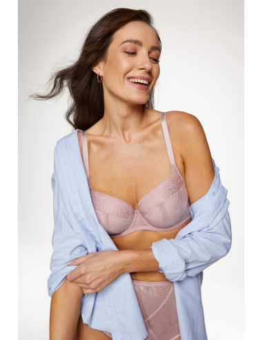 Soutien-Gorge Rembourré Élégant en Dentelle