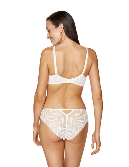 Soutien-Gorge Rembourré Classique en Dentelle