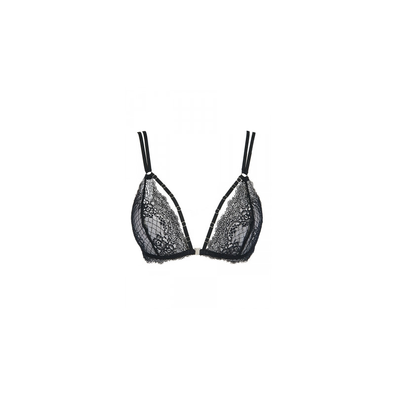 Soutien-gorge bralette noir V-10091 - Axami