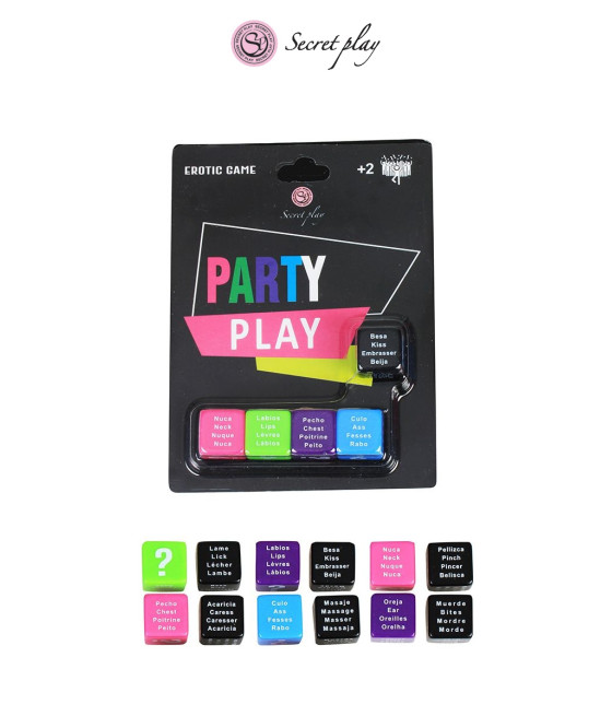 Jeu 5 dés Party Play
