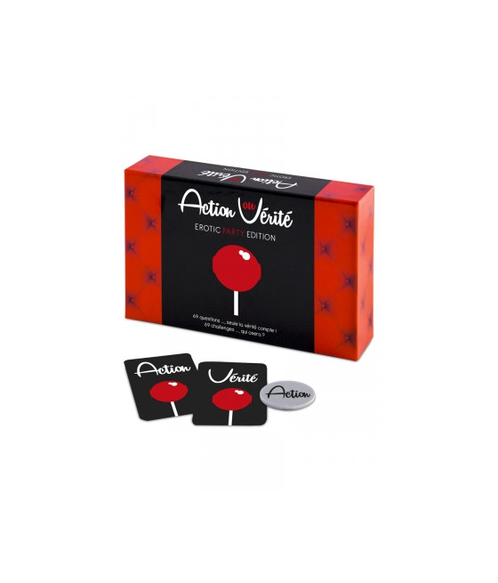 Jeu coquin Action ou Vérité Erotic Party Edition