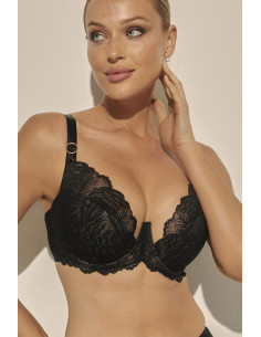 Soutien-Gorge Semi-Souple Élégant en Dentelle