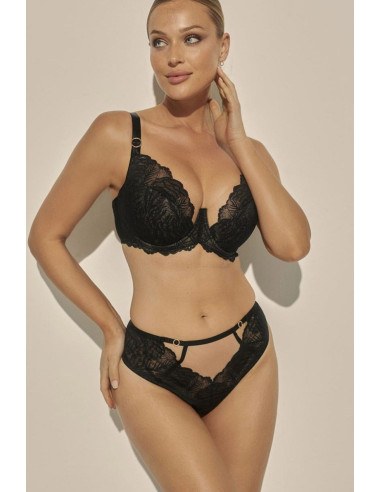 Soutien-Gorge Semi-Souple Élégant en Dentelle