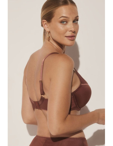 Soutien-Gorge Semi-Souple Élégant en Tulle